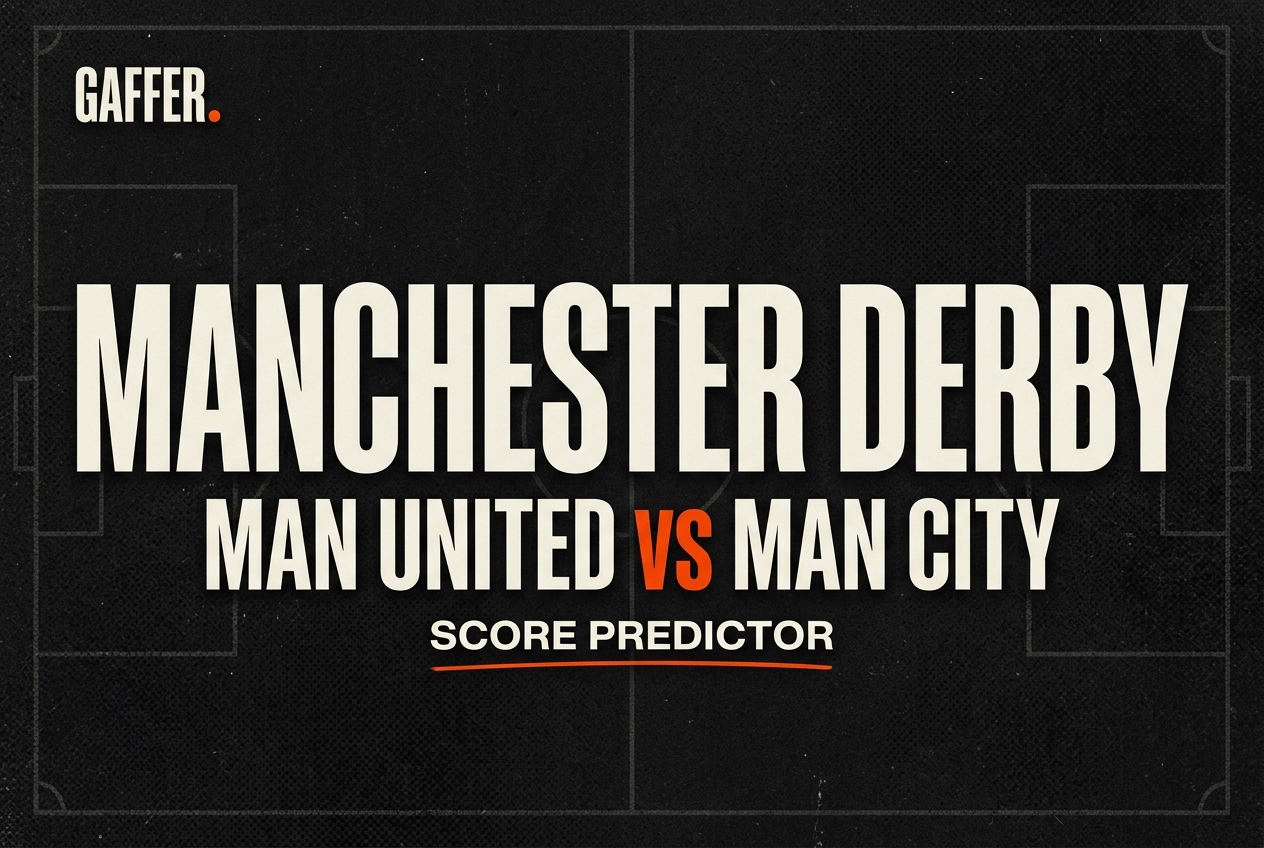 Manchester Derby predictor